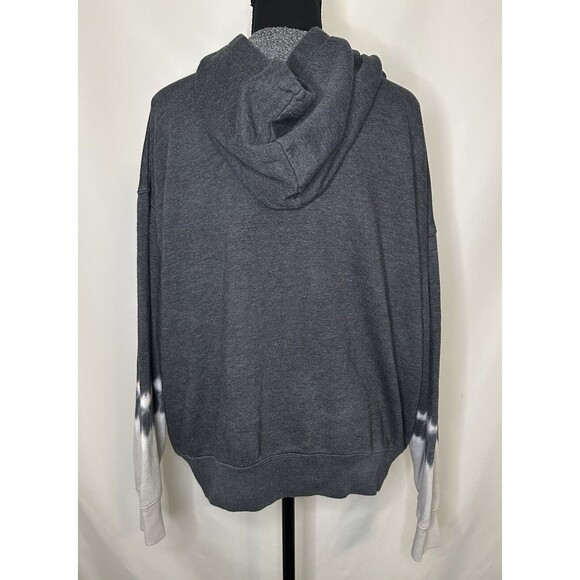 Victoria Secret PINK Gray‎ Tie-Dye Hoodie Pullover Sweatshirt Women's MEDIUM - Picture 3 of 10